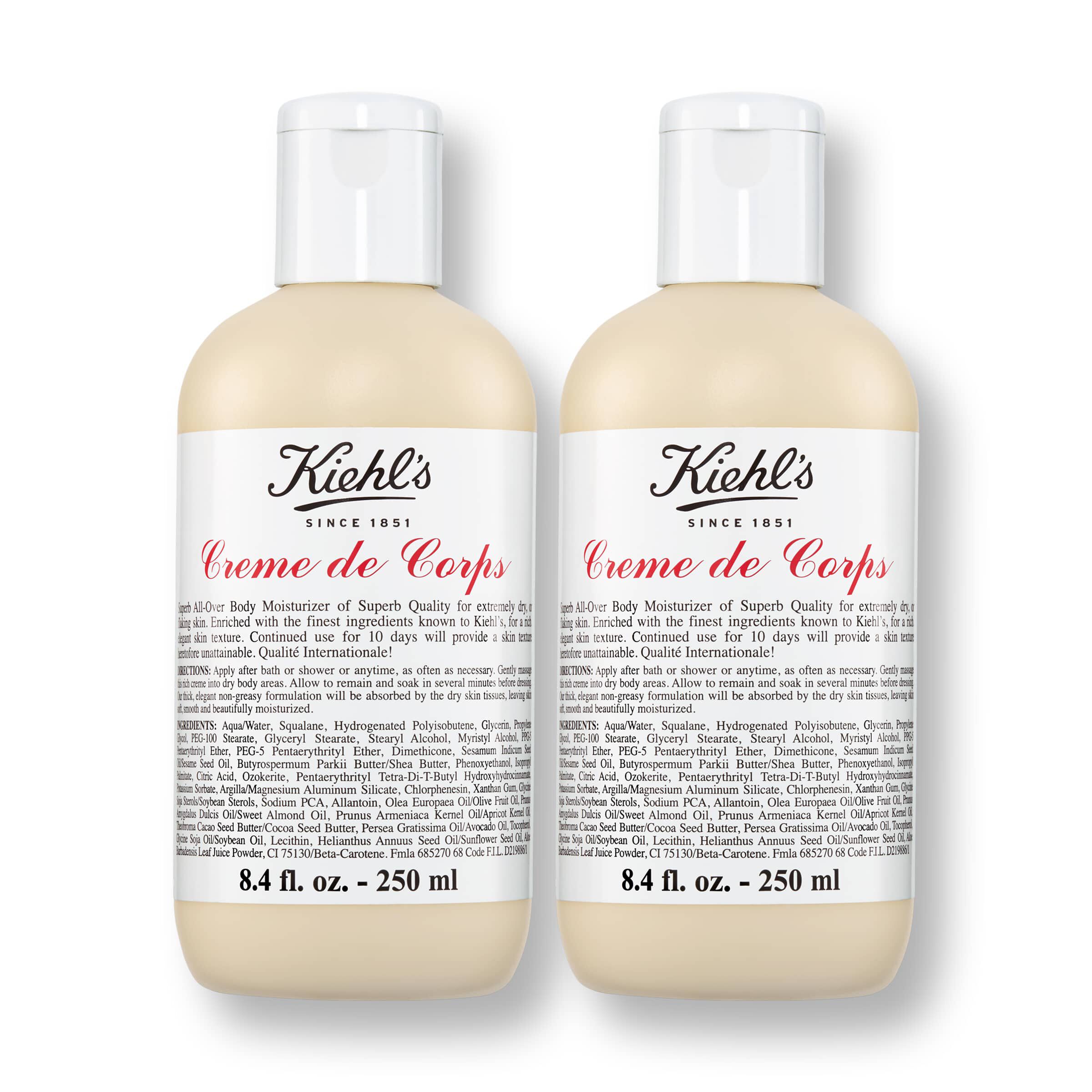 Kiehl's Creme de Corps Body Lotion with Cocoa Butter 250ml Duo